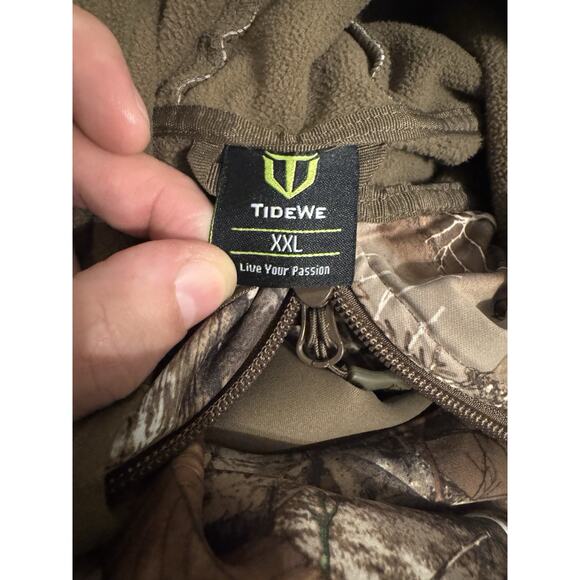 Tidewe Hunting Jacket With Hood Size XXL - Picture 3 of 3